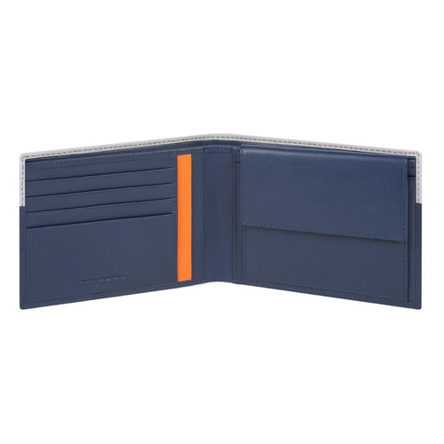 

Кошелек мужской Piquadro Urban PU257UB00R/BLGR синий/серый натур.кожа