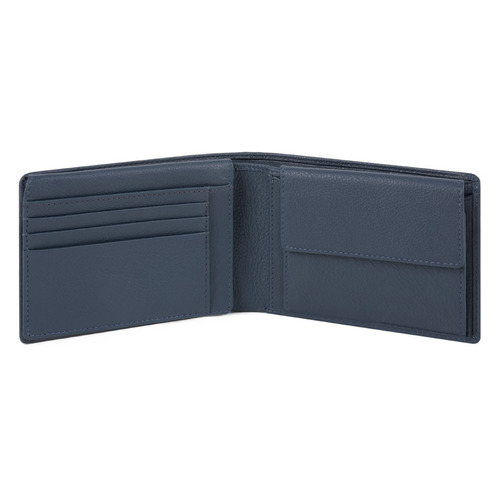 

Кошелек мужской Piquadro Acron PU1392AOR/BLU синий натур.кожа