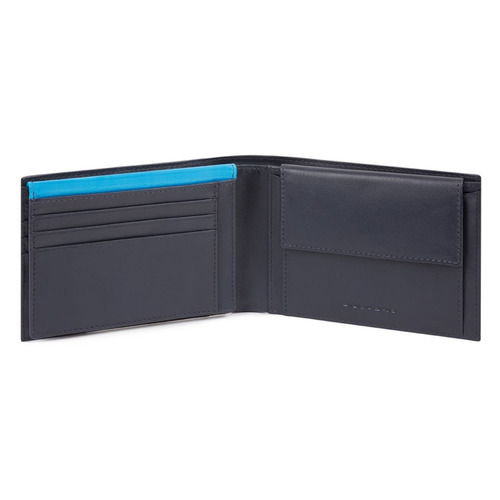 

Кошелек мужской Piquadro Bios PU1392BIO/BLU синий нейлон