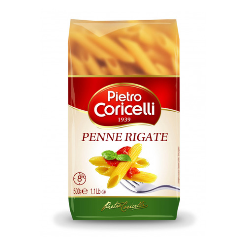 

Макароны PIETRO CORICELLI Penne Rigate, перья, 500гр, Penne Rigate