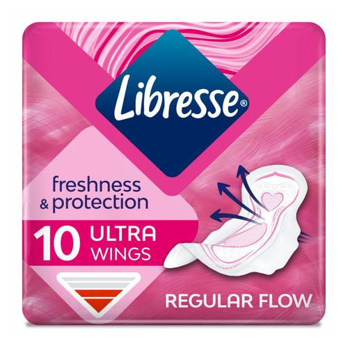 

Прокладки LIBRESSE Ultra Normal Wing, 10шт, Ultra Normal Wing