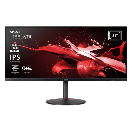 фото Монитор acer nitro xv340ckpbmiipphzx 34", черный [um.cx0ee.p05]