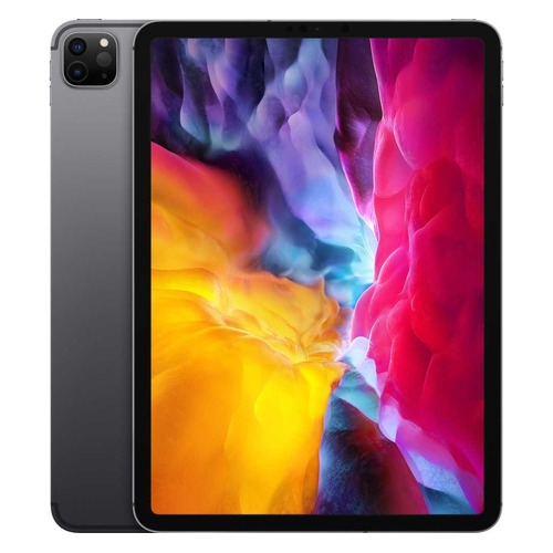 фото Планшет apple ipad pro 2020 11" 512gb wi-fi + cellular mxe62ru/a, 512гб, 3g, 4g, ios темно-серый