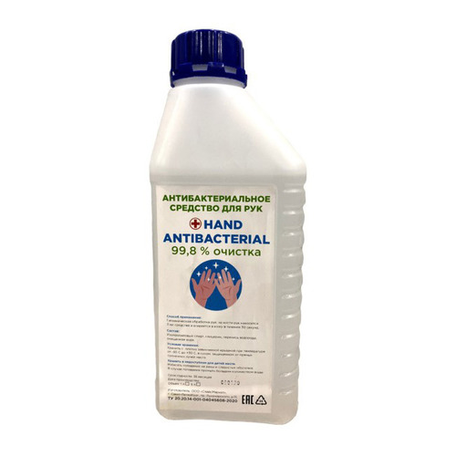 фото Антисептик hand antibacterial, для рук, 1л noname