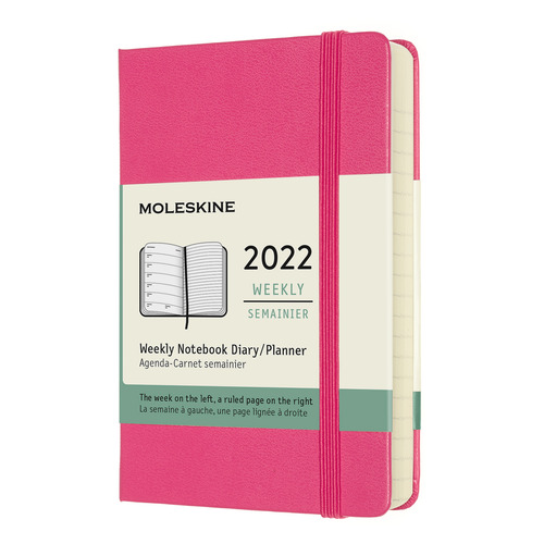 

Еженедельник Moleskine Classic WKNT, 144стр, Фуксия, WKNT