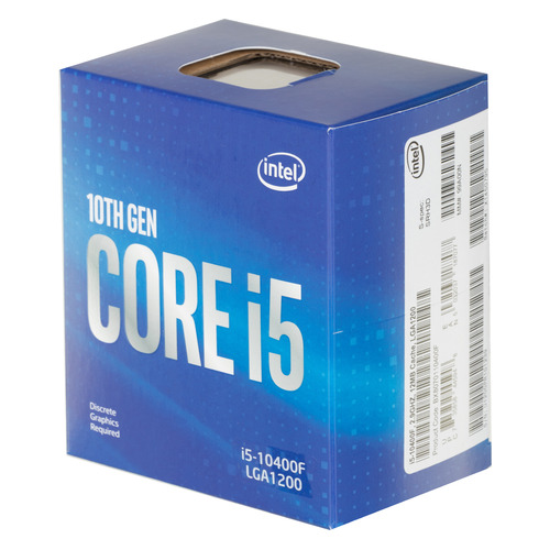 фото Процессор intel core i5 10400f, lga 1200, box [bx8070110400f s rh3d]