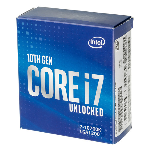 фото Процессор intel core i7 10700k, lga 1200, box (без кулера) [bx8070110700k s rh72]