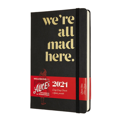 

Ежедневник MOLESKINE Limited Edition Alice in Wonderland, 400стр, Черный, Alice in Wonderland