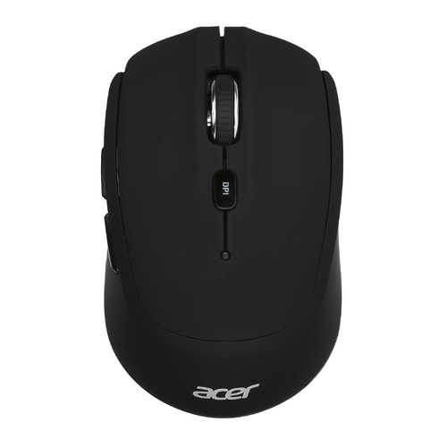 фото Мышь acer omr040 черный оптическая (1600dpi) беспроводная usb (7but)