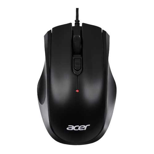 

Мышь Acer OMW020, оптическая, проводная, USB, черный [zl.mceee.004], OMW020