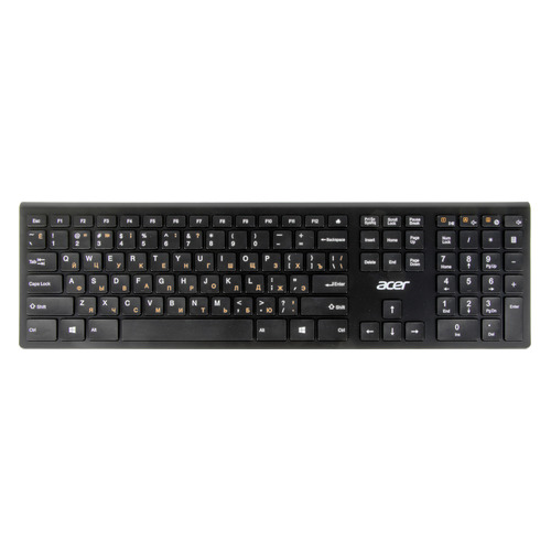 

Клавиатура Acer OKR020, USB, Радиоканал, черный [zl.kbdee.004], OKR020