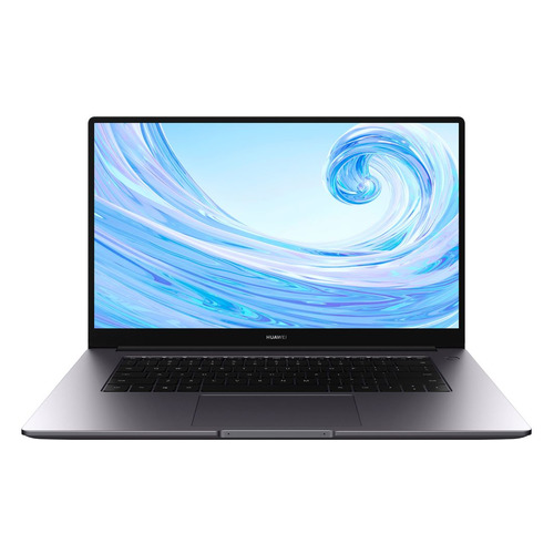 фото Ноутбук huawei matebook d 15 boh-waq9r, 15.6", ips, amd ryzen 5 3500u 2.1ггц, 8гб, 256гб ssd, amd radeon vega 8, windows 10, 53010tsy, серый