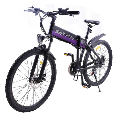 

Электробайк HIPER Engine HE-BX635, 10000mAh, Черный\фиолетовый, HE-BX635