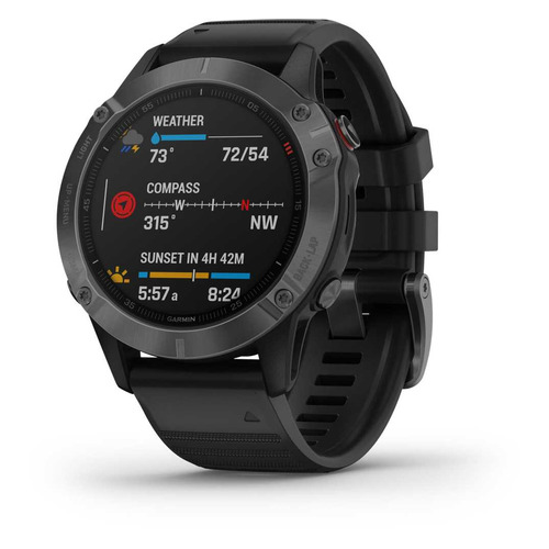 фото Смарт-часы garmin fenix 6x sapphire, 51мм, 1.4", черный / черный [010-02157-11]