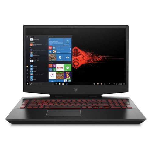 фото Ноутбук hp omen 17-cb1005ur, 17.3", ips, intel core i7 10750h 2.6ггц, 16гб, 512гб ssd, nvidia geforce rtx 2070 - 8192 мб, windows 10, 104n0ea, черный