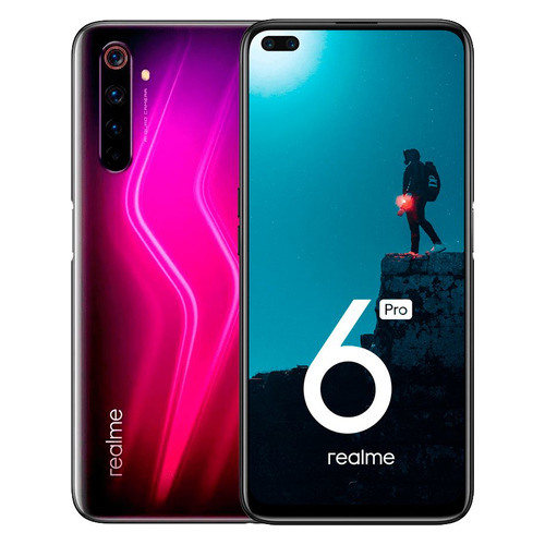 фото Смартфон realme 6 pro 8/128gb, rmx2063, красный