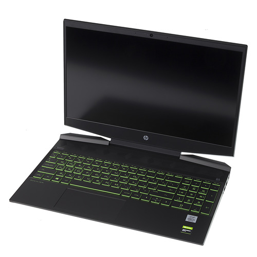 фото Ноутбук hp pavilion gaming 15-dk1009ur, 15.6", ips, intel core i5 10300h 2.5ггц, 8гб, 256гб ssd, nvidia geforce gtx 1650 - 4096 мб, free dos, 10b17ea, черный