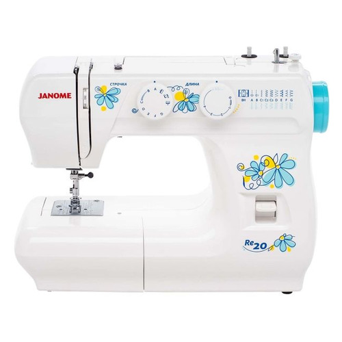 

Швейная машина JANOME RE20 белый, RE20