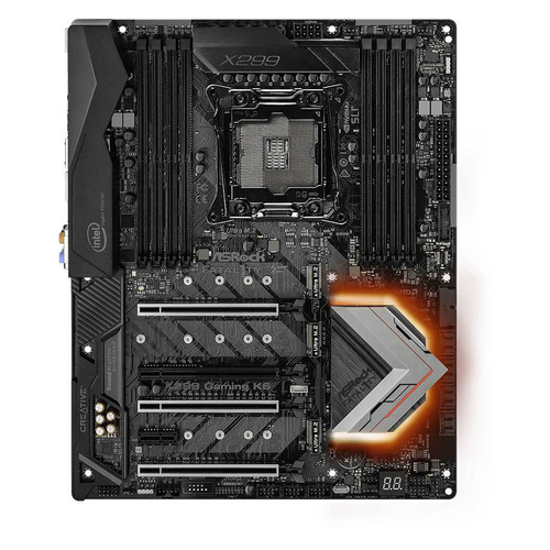 фото Материнская плата asrock x299 gaming k6, lga 2066, intel x299, atx, ret