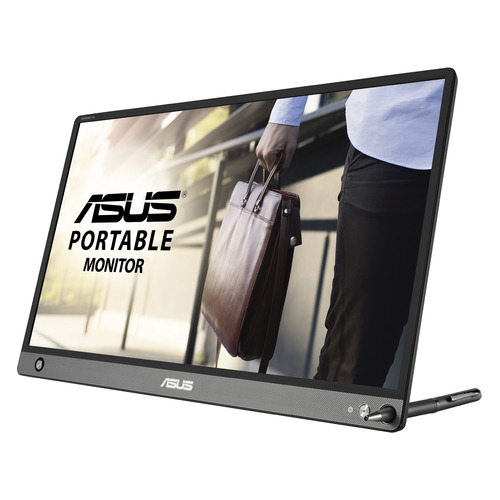 фото Монитор asus portable mb16ahp 15.6", черный [90lm04t0-b01170]