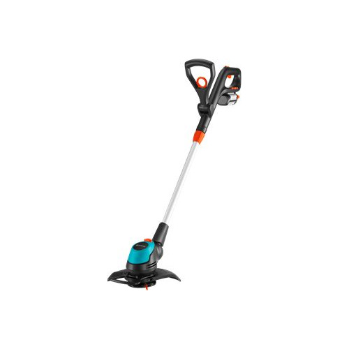 

Триммер электрический GARDENA EasyCut Li-18/23, аккумуляторный, 18В, 2.6Ач [09876-20.000.00], EasyCut Li-18/23