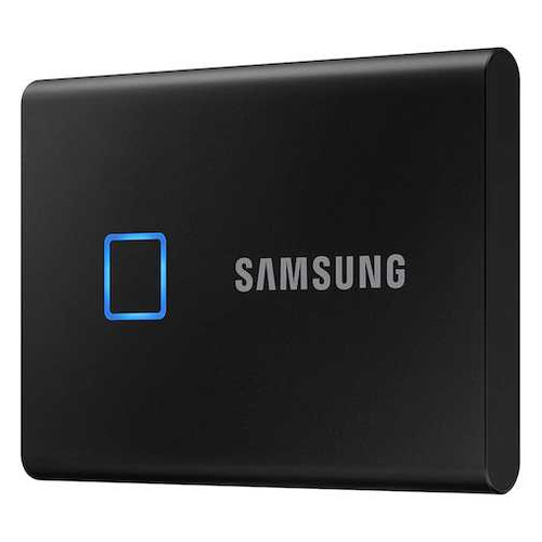 

Внешний диск SSD Samsung T7 Touch MU-PC1T0K/WW, 1ТБ, черный, MU-PC1T0K/WW