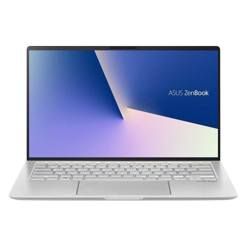 фото Ноутбук asus zenbook um433iq-a5037t, 14", ips, amd ryzen 5 4500u 2.3ггц, 8гб, 256гб ssd, nvidia geforce mx350 - 2048 мб, windows 10, 90nb0r89-m01060, серебристый