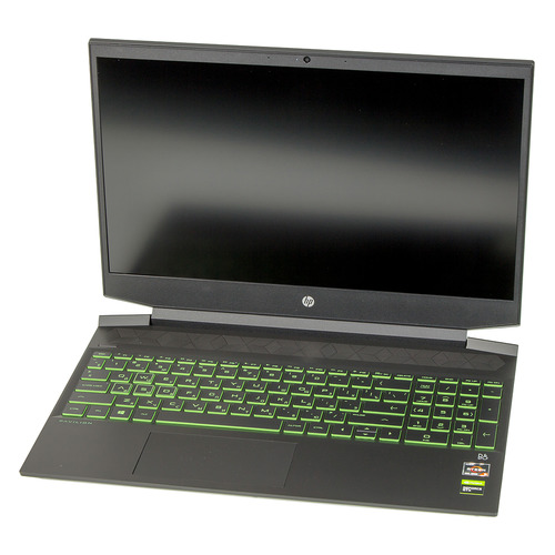 фото Ноутбук hp pavilion gaming 15-ec1019ur, 15.6", ips, amd ryzen 5 4600h 3.0ггц, 16гб, 512гб ssd, nvidia geforce gtx 1650 - 4096 мб, windows 10, 1a8n2ea, черный