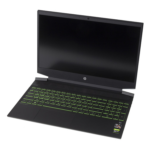 фото Ноутбук hp pavilion gaming 15-ec1014ur, 15.6", ips, amd ryzen 5 4600h 3.0ггц, 16гб, 512гб ssd, nvidia geforce gtx 1650 - 4096 мб, free dos, 1a8m7ea, черный