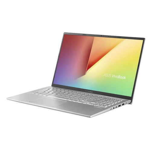 фото Ноутбук asus vivobook a512fa-bq1971, 15.6", ips, intel core i5 8265u 1.6ггц, 8гб, 512гб ssd, intel uhd graphics 620, noos, 90nb0kr2-m27790, серебристый