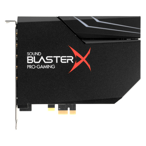 фото Звуковая карта pci-e creative blasterx ae-5 plus, 5.1, ret [70sb174000003]