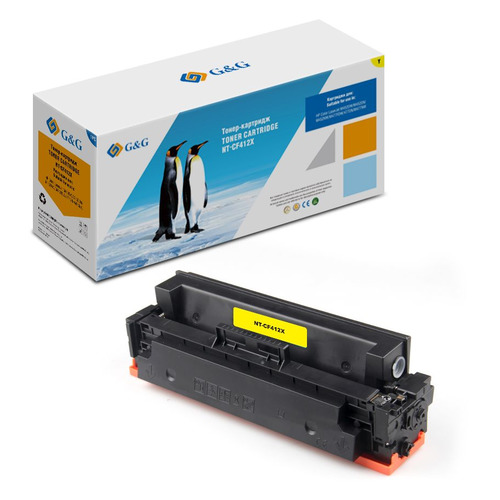 

Картридж G&G NT-CF412X, желтый / NT-CF412X, NT-CF412X
