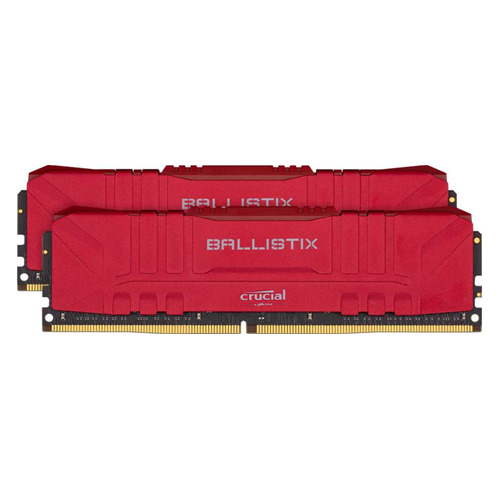 фото Модуль памяти crucial ballistix bl2k8g26c16u4r ddr4 - 2x 8гб 2666, dimm, ret