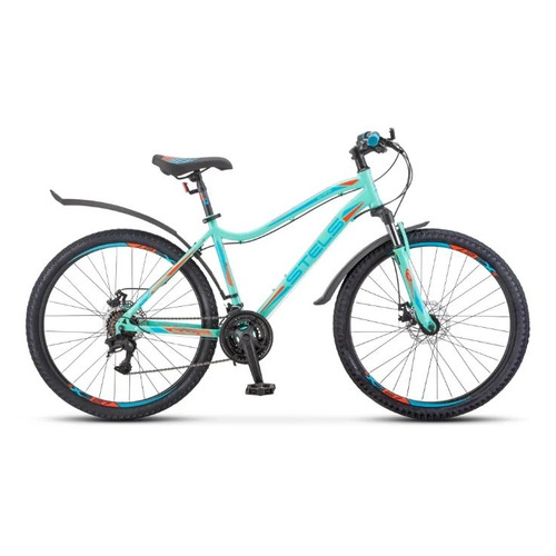 

Велосипед Stels Miss-5000 DV (2020) горный рам.:15" кол.:26" бирюзовый 17.42кг (LU084560)