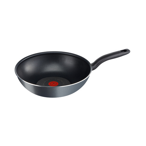 фото Сковорода вок (wok) tefal revelation plus c2621902, 28см, без крышки, черный [2100101196]