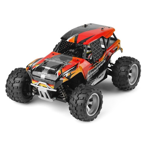 

Машина радиоуправляемая WLTOYS 1/18 4WD - Energy, Красный / черный