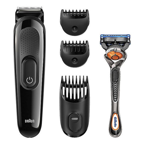 Триммер Braun SK3000 + Бритва Gillette + 1 кас черный [81691735]