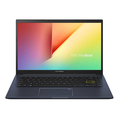Ноутбук ASUS VivoBook X413FF-EB011T, 14, IPS, Intel Core i5 10210U 1.6ГГц, 8Гб, 512Гб SSD, nVidia GeForce Mx130 - 2048 Мб, Windows 10 Home, 90NB0RB7-M00170, черный ноутбук asus fx553ve dm473 15 6 1920x1080 intel core i5 7300hq 1 tb 128 gb 12gb nvidia geforce gtx 1050ti 2048 мб черный dos 90nb0dx4 m07080