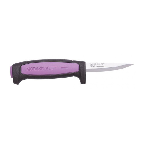 фото Нож morakniv precision (12247) стальной лезв.75мм прямая заточка фиолетовый/черный