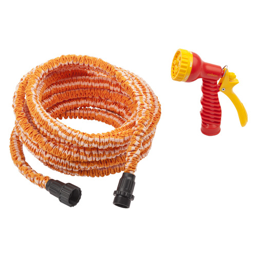 

Шланг Grinda 428496-15 3/4" 15м растягивающийся оранжевый, 428496-15