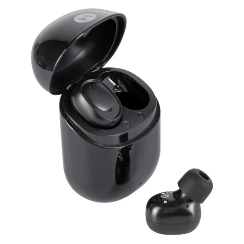 Наушники с микрофоном HIPER TWS NOFA, Bluetooth, вкладыши, черный глянец [htw-hdx4]