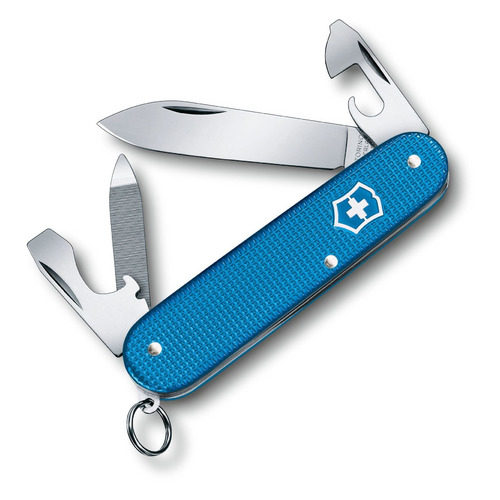 

Складной нож VICTORINOX Alox Cadet, 9 функций, 84мм, голубой, Alox Cadet