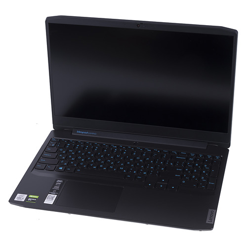 фото Ноутбук lenovo ip gaming 3 15imh05, 15.6", ips, intel core i5 10300h 2.5ггц, 16гб, 512гб ssd, nvidia geforce gtx 1650 - 4096 мб, free dos, 81y40095rk, черный