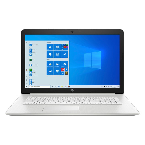 фото Ноутбук hp 17-ca2006ur, 17.3", amd athlon 3150u 2.4ггц, 8гб, 256гб ssd, amd radeon 530 - 2048 мб, windows 10, 104m1ea, серебристый