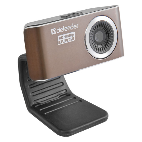 

Web-камера Defender G-lens 2693, коричневый/черный [63693], G-lens 2693