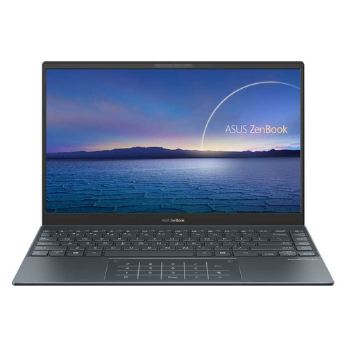 фото Ноутбук asus zenbook ux325ja-eg038t, 13.3", ips, intel core i7 1065g7 1.3ггц, 16гб, 1тб ssd, intel iris plus graphics , windows 10, 90nb0qy1-m02760, серый