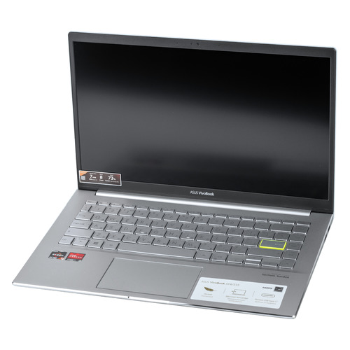 фото Ноутбук asus vivobook m433ia-eb003, 14", ips, amd ryzen 5 4500u 2.3ггц, 8гб, 512гб ssd, amd radeon , noos, 90nb0qr3-m08780, белый