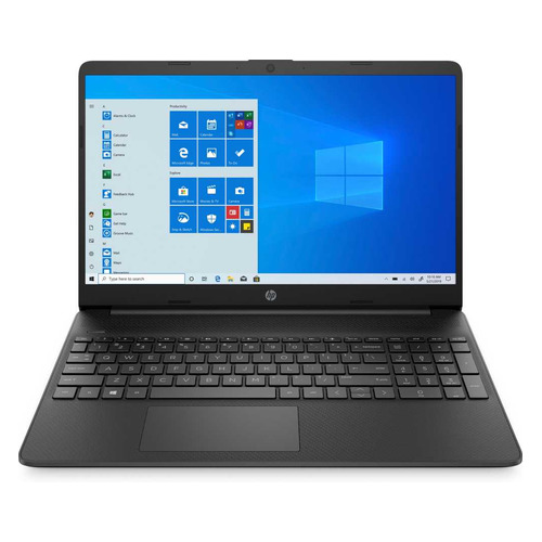 фото Ноутбук hp 15s-fq1060ur, 15.6", intel core i3 1005g1 1.2ггц, 4гб, 128гб ssd, intel uhd graphics , windows 10, 132u0ea, черный