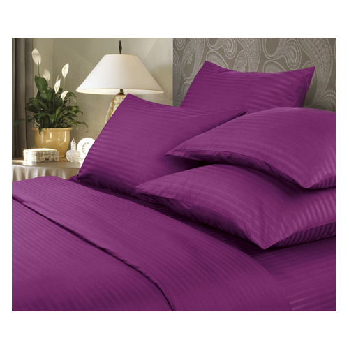

Комплект постельного белья Verossa Violet семейный сатин страйп фиолетовый (737999)