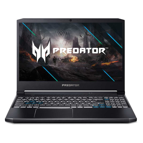 фото Ноутбук acer helios 300 ph315-53-74bz, 15.6", ips, intel core i7 10750h 32гб, 1тб + 1тб ssd, nvidia geforce rtx 2070 - 8192 мб, windows 10, nh.q7zer.007, черный